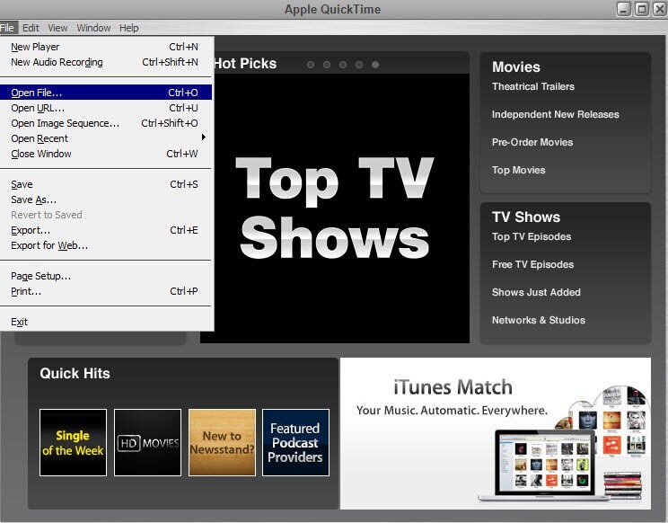 quicktime player for mac won