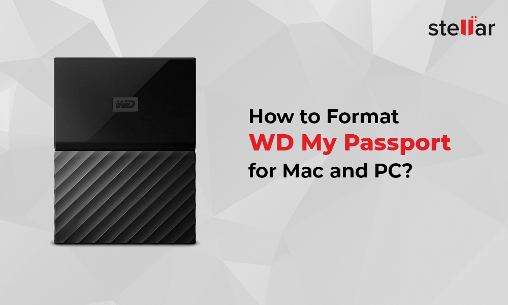 format my wd passport ultra for mac